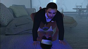 Intense Fingering Reward in Animation