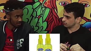 Oh man, tasting all these flavored condoms in a gay hentai massage session sounds wild, right