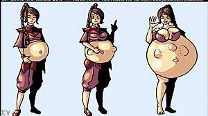 I’m amazed by these anime pregnant expansion scenes from July 2020