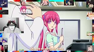 このアニメハentaiのハジで激しいマンガシーンを見る