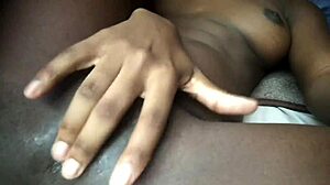 Hey, did you see that hot ebony teen almost caught masturbating?