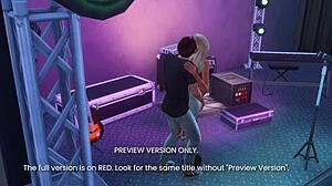 uhh, offstage baby in 3d hentai, i think its a preview...