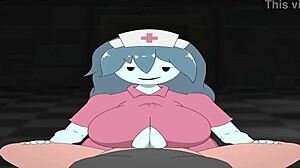 Spooky Nurse Sucks and Fucks Patient Hard in Hospital Creampie Scene.