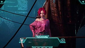 Terra’s Curvy Body Gets Intense Pussy Licking in Teen Titans Game