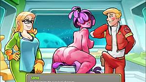 Space Rescue Code Pink: Feed Sexy Plant with Huge Boobs and Monster Cock in 3D Hentai Game Action.