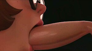 velma takes on 3d gangbang from scooby doo ghost cocks.