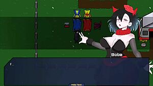 Boba feels the buzz of a vibrator while Samga fingers her deep in Spunkstock demon play