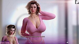 stepmom gets stuck in washing machine while i watch her huge ass. apocalust hentai games p1 shows her cumming hard!