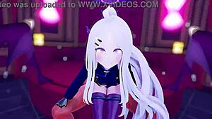 Hina 3D Cartoon Anime Scene