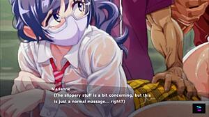 magicami chat on demons tower 17 with monster massage and glasses riding
