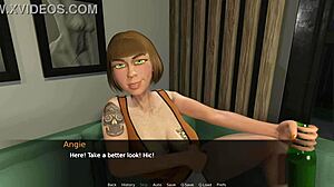 Hey, what's going on in Jimmy's awkward adventure part 4 with those huge South Park tits?