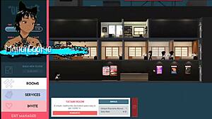 love hotel - going on dates with a librarian fucking her tits and pussy and running a business