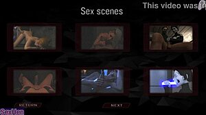 Watch the girl get her ass fucked hard! I cum all over her back with lots of sperm!