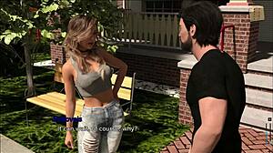 V Pine Falls dívka s velkými prsy zkoumá 3D anime svět