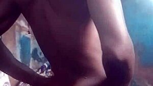 Sex in the Dark Room with Big Breast Girl Shaking Wildly
