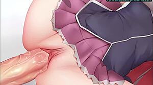 anime femdom controls every move with cum instructions