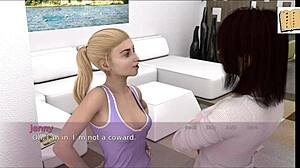 What Happens In Triangle 12? Big Tits And 3D Action In This Game!