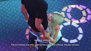 uhh, offstage baby in 3d hentai, i think its a preview...