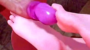 Hentai Girl with Blue Hair Sucks and Takes It Up the Ass!