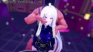 Hina 3D Cartoon Anime Scene