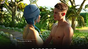 hey my crazy ex girlfriend with massive tits begs me to pee on her in taboo university 93