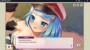 girl mist train x finchley ss rank scene 1 in anime train setting