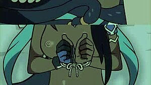 Whoa, check out this wild Mew hentai with intense pussy action 😏