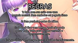 so you ready for this 90-second cum challenge with sakura haruno in retro naruto hentai joi?