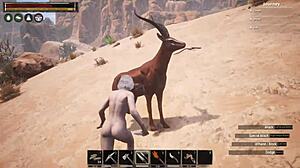 conan exiles part 5 brings sexy orgy with gangbang and bdsm action in hentai