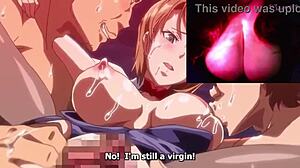Hot Idol Contest unfolds in Imaria episode 2. A chubby wife with big boobs stuns on webcam while watching hentai on Ivyadventure.