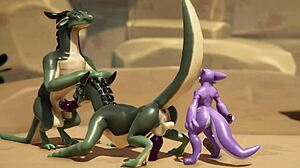 gay furry kobold party turns wild with steamy encounters