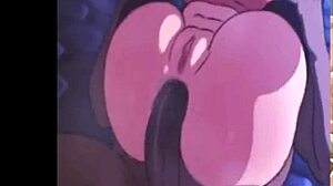 Hanime cavalgada cowgirl leva a creampie orgasmo com tetas grandes?
