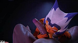 Ahsoka Tano delivers intense POV blowjob with cum facial in Star Wars 3D animation!