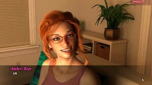 Intense blowjob in bathroom leading to creampie and cum on Amber