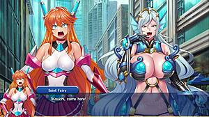 Fallout 4 Fashion-utstilling Med Sexy Anime Hentai-designer