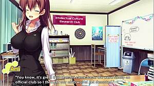 Tenioha Matsuri Route End with Girlfriend Hard Fucking