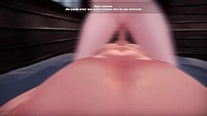 Monster Girl dominasi aku dengan riding cowgirl liar