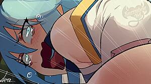 Aqua Screws Kasuma in Konosuba Manga Hentai