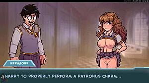 Hermione gets her pussy pounded in big tits orgy with orgasm and doggystyle group action