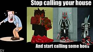 Rich Roblox egirl craves my huge cock