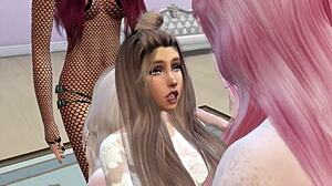 4 Lesbian Girls Unleash Wild Party Desires Tonight