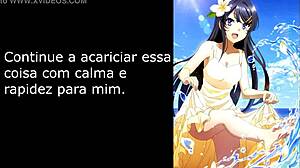 mai sakurajima te humilha com pés femdom, pronto pra falhar no nut november?