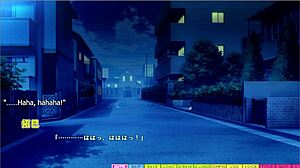 In Tenioha 2 Manami follows her lust route to the end by taking her bitch for a walk in doggystyle voyeur action