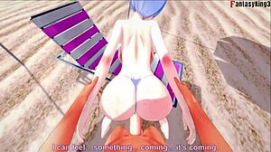 Rem, are you up for beach sex in this Re Zero fantasy?