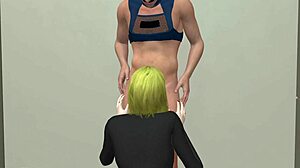 Space Lovers JUICY Blowjob in Outer Space with Big Tits Cute Outfit 3d Animation