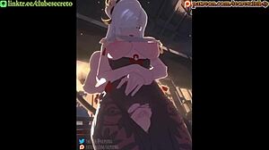 Wow, Genshin Impact hentai mix is wild!