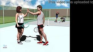 Hentai Cat Girl Shares Lovey Dovey Moments with Husband in Outdoor Public Doggystyle and Missionary Creampie