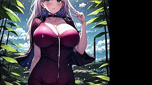 Big Tits Milf HANDJOB in Homemade Asian Japanese Hentai Presentation