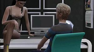 I cheated and banged my girlfriend's hot stepmom in Sims 4