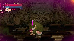 i'm fighting orcs in guilty hell 2 v0 40b as the hero